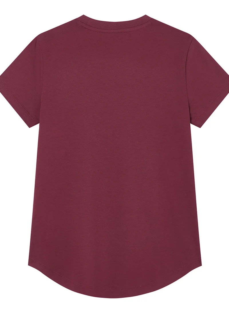 جيوردانو Women’s Regular Fit Cotton Crew Neck Printed Tee